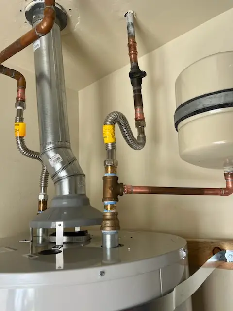 Water heater installation and plumbing repair in Campbell